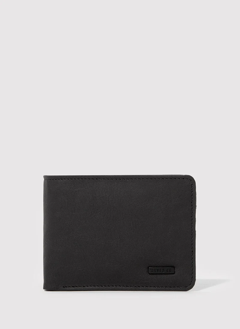 مافي Black Faux Leather Wallet